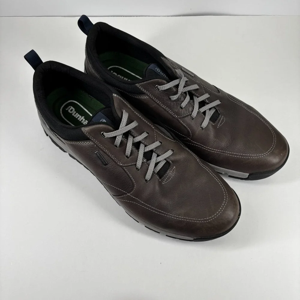 Dunham Glastonbury UBal II Men's US 16 Steel Grey Waterproof Walking Shoe CI6240